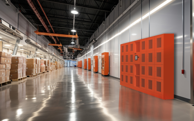 The Impact of Smart Lockers on Warehouse Automation